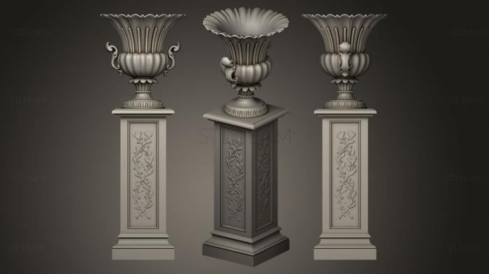 3D модель Причудливая ваза (STL)